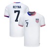 Officiële Voetbalshirt USA Reyna 7 Thuis 2024 - Heren